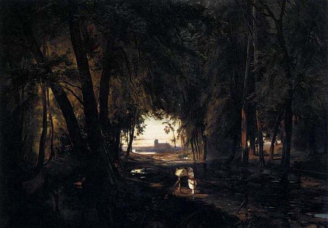 Karl Blechen The Woods near Spandau